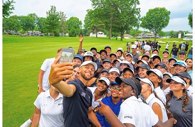 Steph Curry is genuinely helping to grow the game. Take note, LIV golfers.