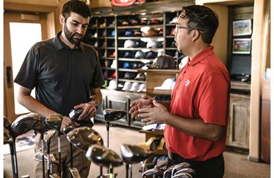 Golf shops can be a fun but also scary place.