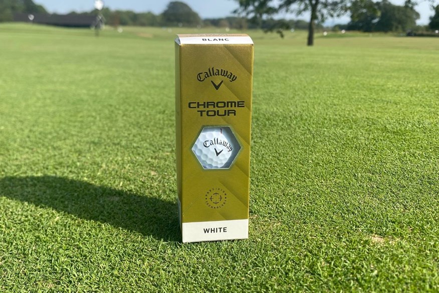 Callaway Chrome Tour golf balls