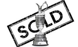 Golf's famous Claret Jug could be yours – for a price... 