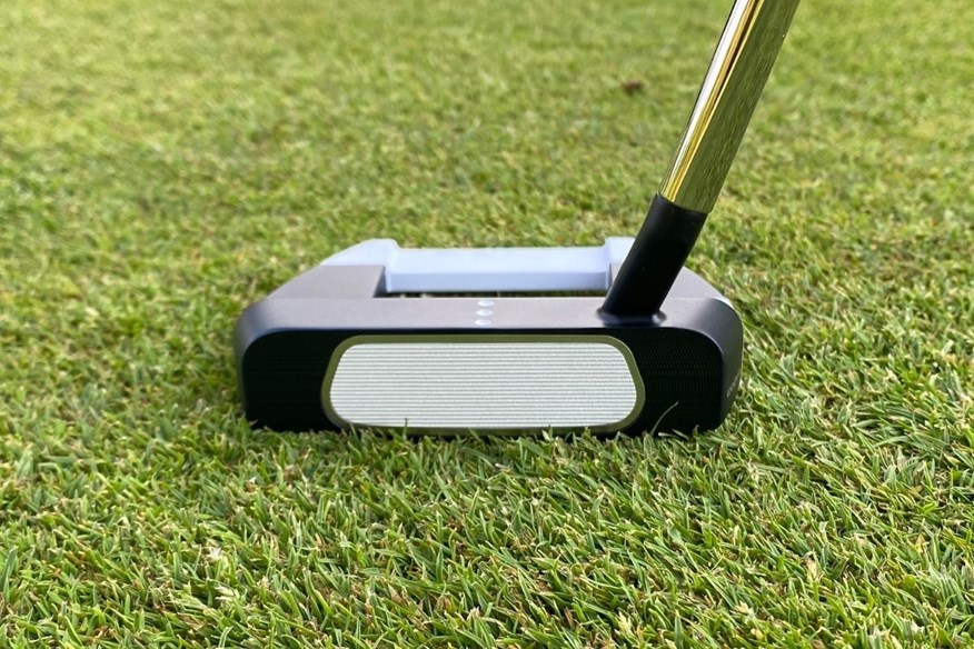 The Odyssey Ai-One Jailbird Mini putter delivers great feedback
