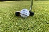 The Odyssey Ai-One Milled Rossie-V T DB putter frames the ball incredibly well