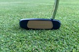 The Odyssey Ai-One Milled Rossie-V T DB putter produces a great roll off the face