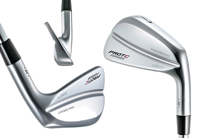 The ProtoConcept C01 TBic irons feature an internal ceramic core